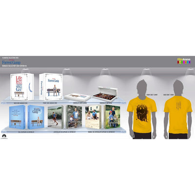 Форрест Гамп (4K UHD + 3 Blu-ray + 2 DVD) MANIACS BOX EDITION #4 Steelbook / FAC #138 - Limited Collector's Edition - numbered