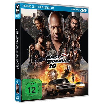 Форсаж 10 (2023) (англ. язык) (3D Blu-ray) Turbine Collector Series #17 (Blu-ray 3D)