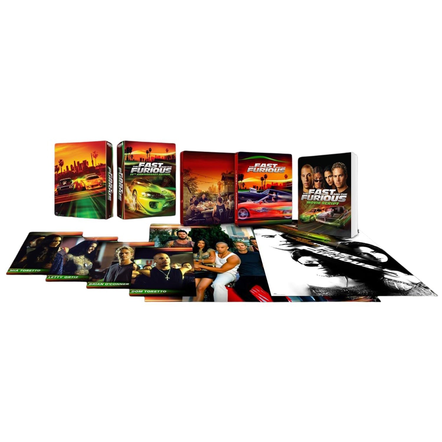 Форсаж (2001) (англ. язык) (4K UHD + Blu-ray) [25th Anniversary] Ultimate Collector's Edition Steelbook