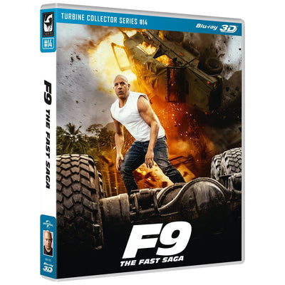 Форсаж 9 (2021) (англ. язык) (3D Blu-ray) Turbine Collector Series #14 (Blu-ray 3D)
