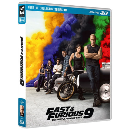 Форсаж 9 (2021) (англ. язык) (3D Blu-ray) Turbine Collector Series #14 (Blu-ray 3D)