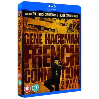 Французский связной 1-2 (1971-1975) (англ. язык) (3 Blu-ray)
