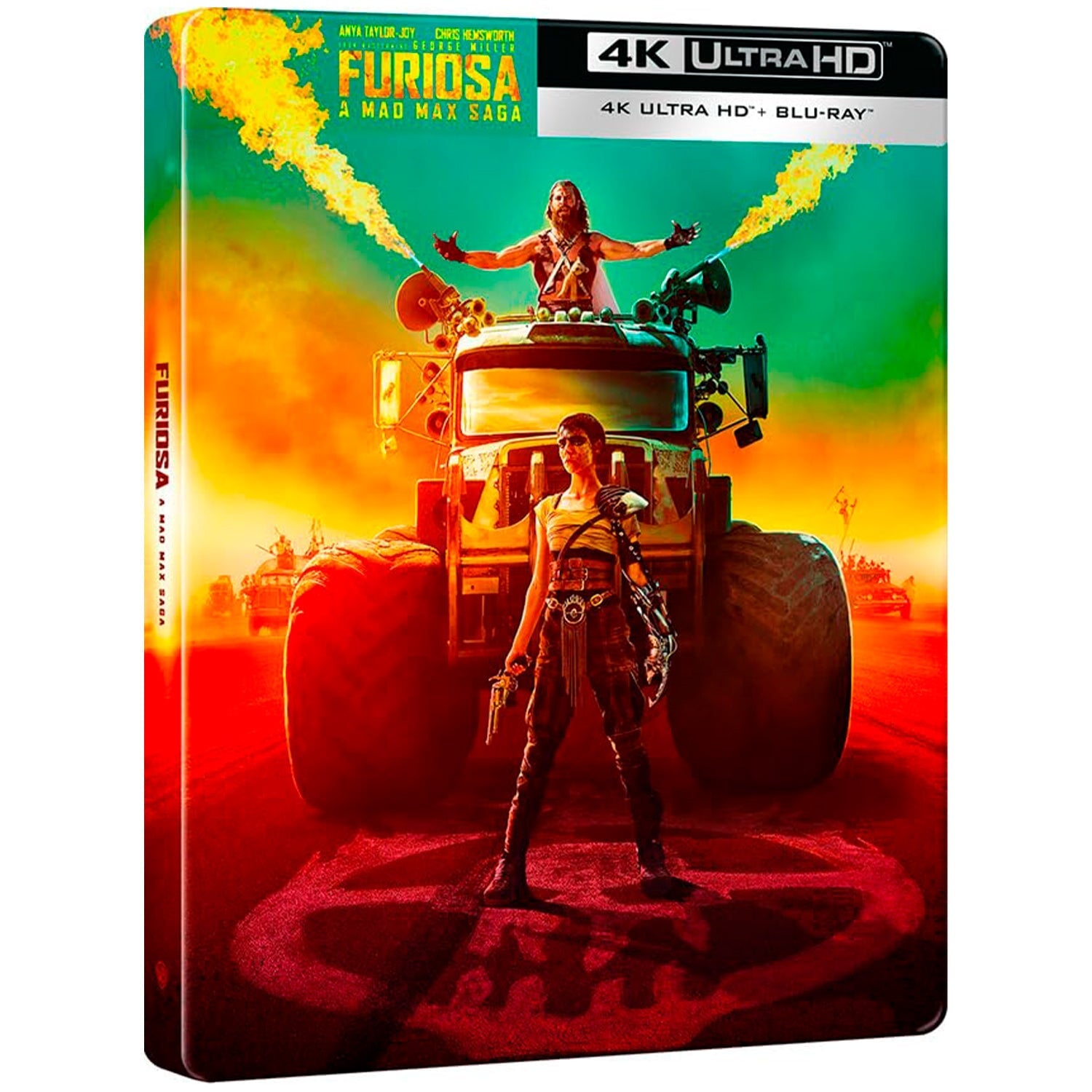 Фуриоса: Хроники Безумного Макса (2024) (англ. язык) (4K UHD + Blu-ray) Steelbook