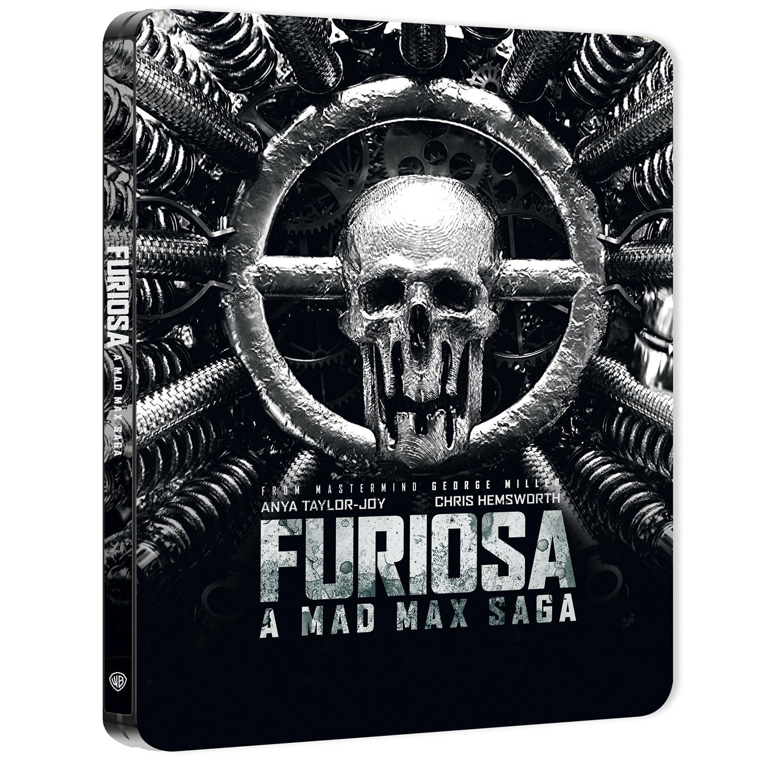 Фуриоса: Хроники Безумного Макса (2024) (Black & Chrome) (англ. язык) (4K UHD Blu-ray) Steelbook