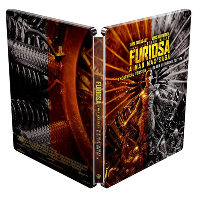 Фуриоса: Хроники Безумного Макса (2024) (Theatrical version and Black & Chrome edition) (англ. язык) (2 4K UHD Blu-ray) Steelbook