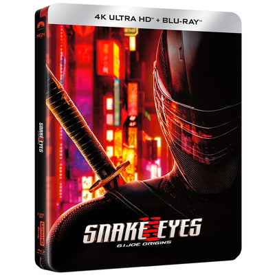 G. I. Joe. Бросок кобры: Снейк Айз (2021) (4K UHD + Blu-ray) Steelbook