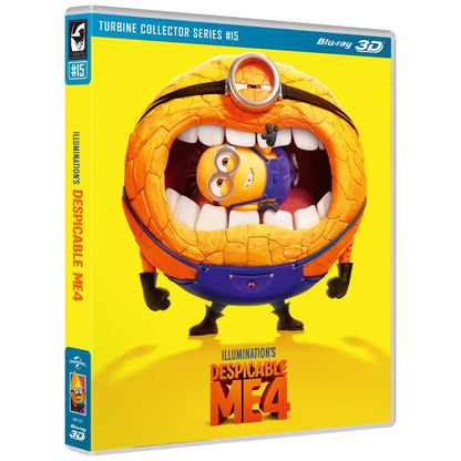 Гадкий Я 4 (2024) (англ. язык) (3D Blu-ray) Turbine Collector Series #15 (Blu-ray 3D)