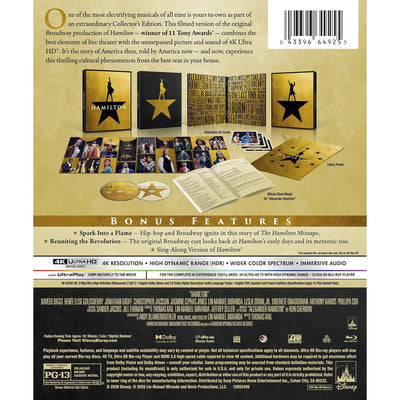 Гамильтон (2020) (англ. язык) (4K UHD + Blu-ray) Collector’s Edition