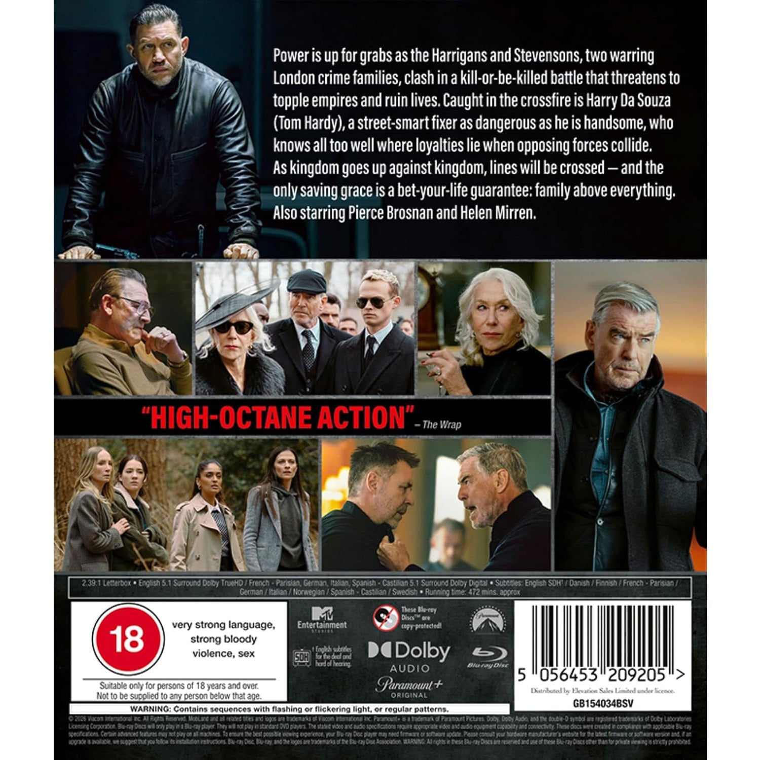 Гангстерленд: Сезон 1 (2025) (англ. язык) (3 Blu-ray)
