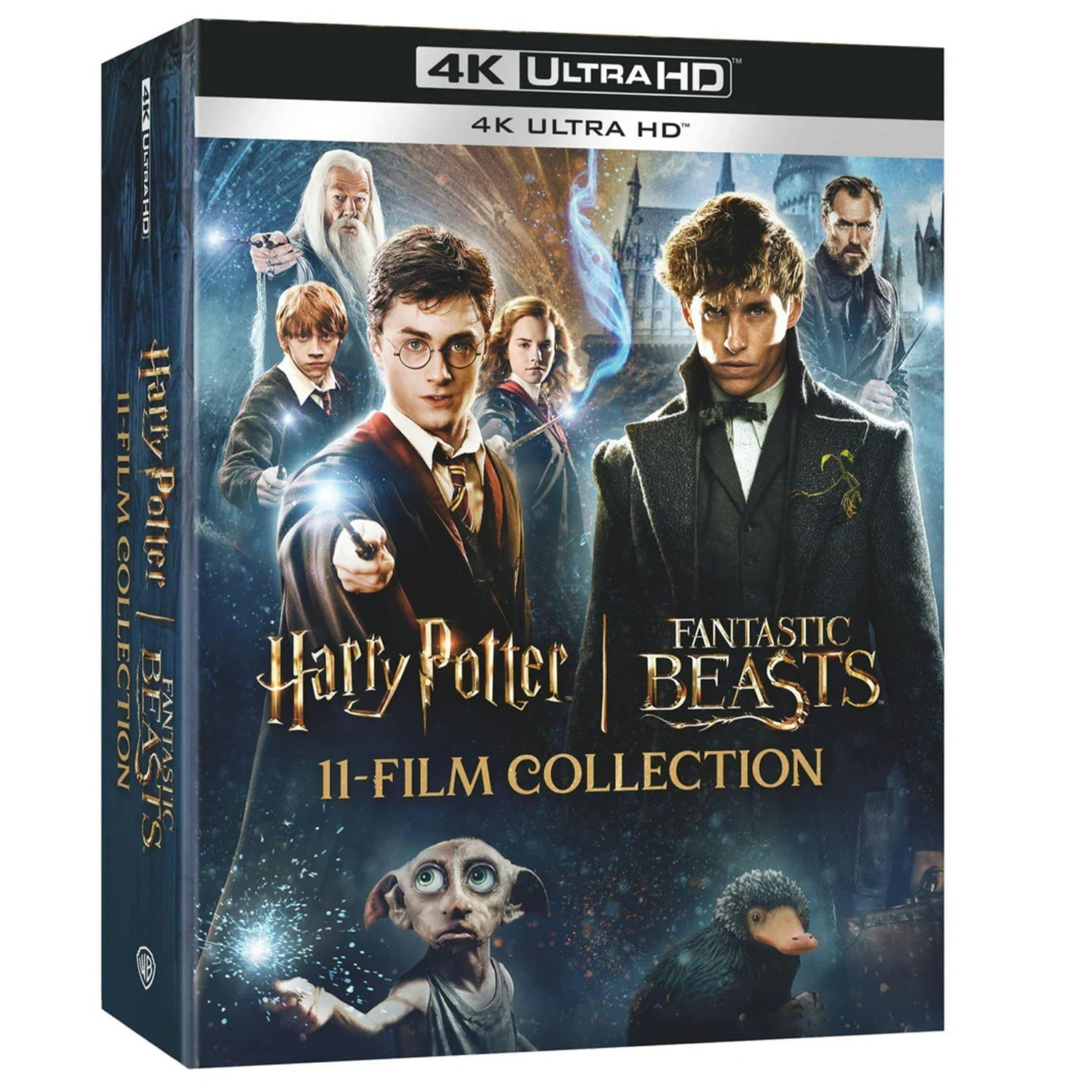 Гарри Поттер + Фантастические твари: Полная Коллекция (англ. язык) (4K UHD Blu-ray)