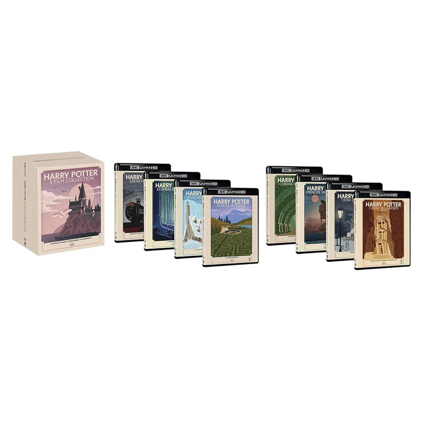 Harry Potter: The Complete Collection (4K UHD + Blu-ray) TRAVEL