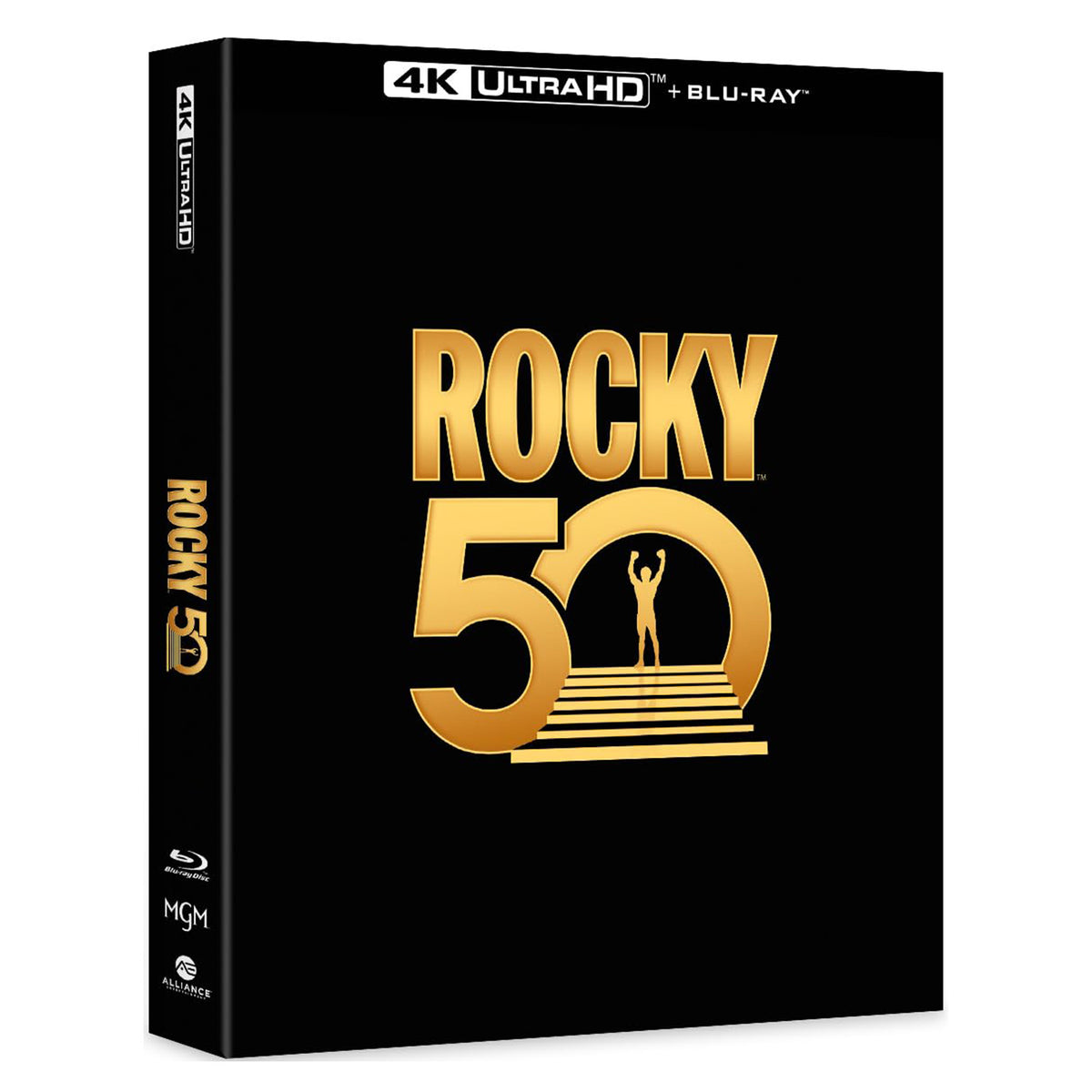 Роккі (1976) (англ. мова) (4K UHD + Blu-ray) [50th Anniversary] Steelbook