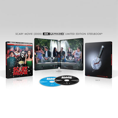 Дуже страшне кіно (2000) (англ. мова) (4K UHD + Blu-ray) Steelbook