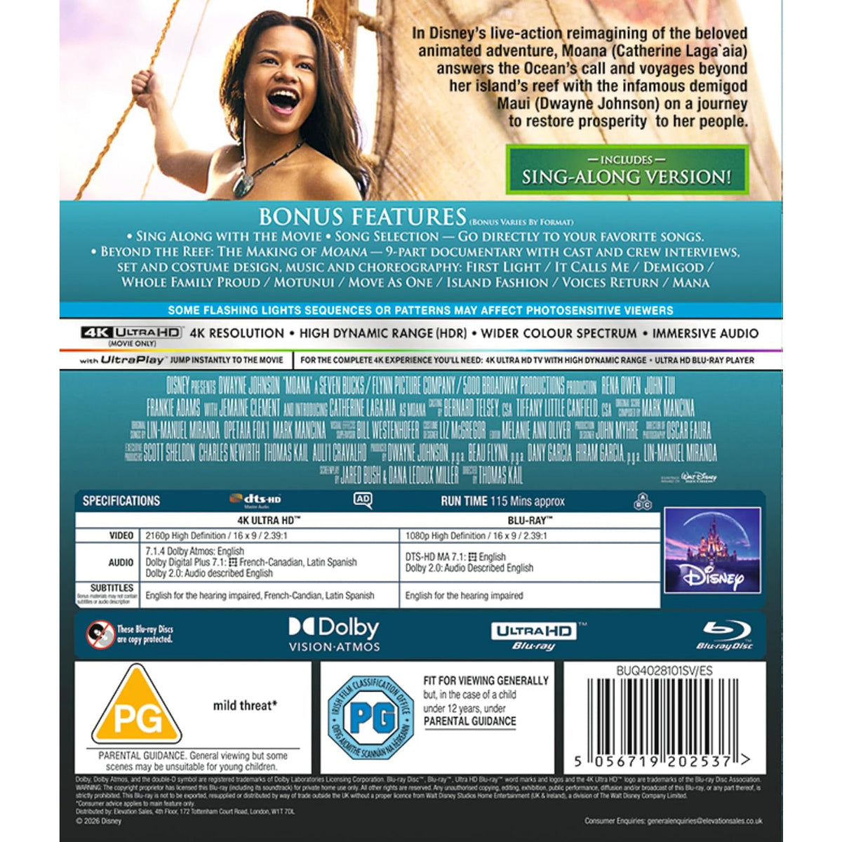 Moana (2026) (4K UHD + Blu-ray)