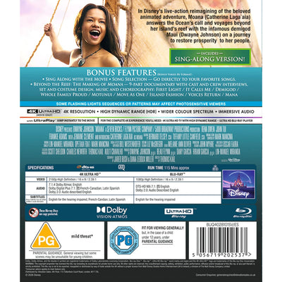 Moana (2026) (4K UHD + Blu-ray)