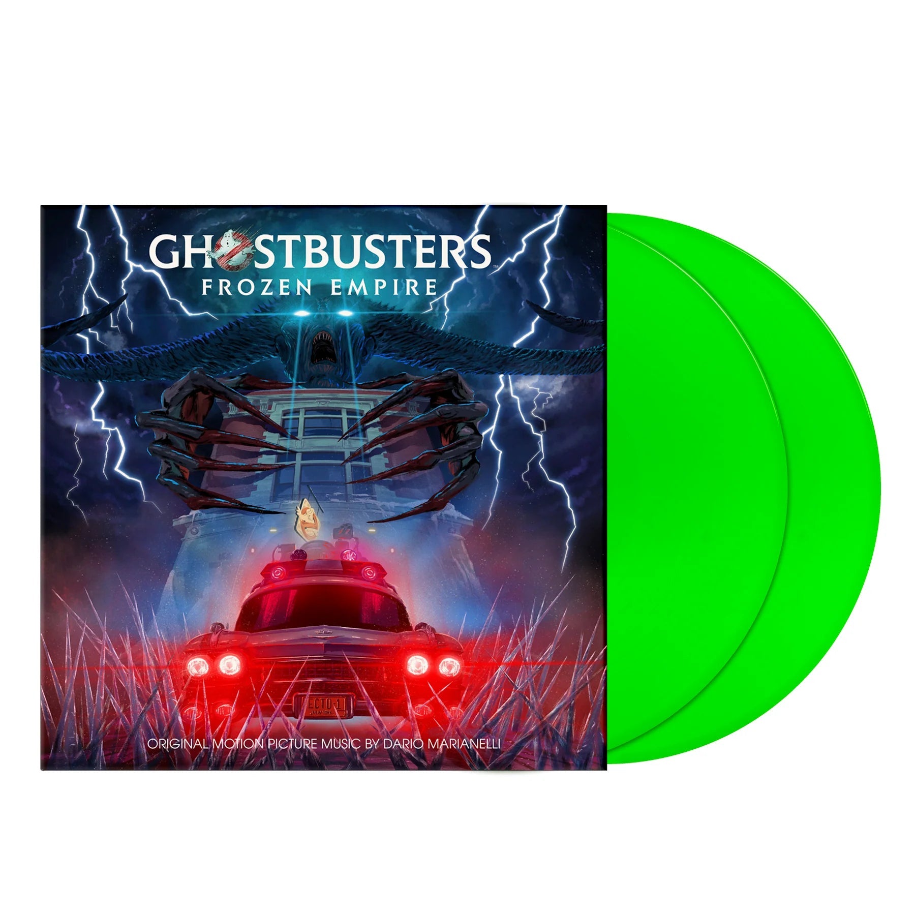 Ghostbusters: Frozen Empire (Original Motion Picture Soundtrack) (Slimer Green Vinyl 2LP)