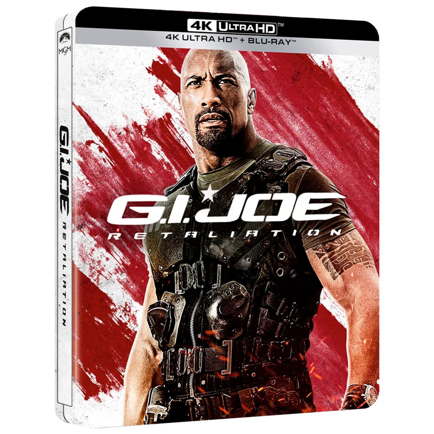 G.I. Joe: Бросок кобры 2 (4K UHD + Blu-ray) Steelbook