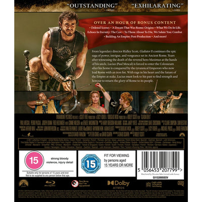 Гладиатор 2 (2024) (англ. язык) (2 Blu-ray)