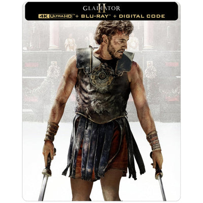Гладиатор 2 (2024) (англ. язык) (4K UHD + 2 Blu-ray) Steelbook