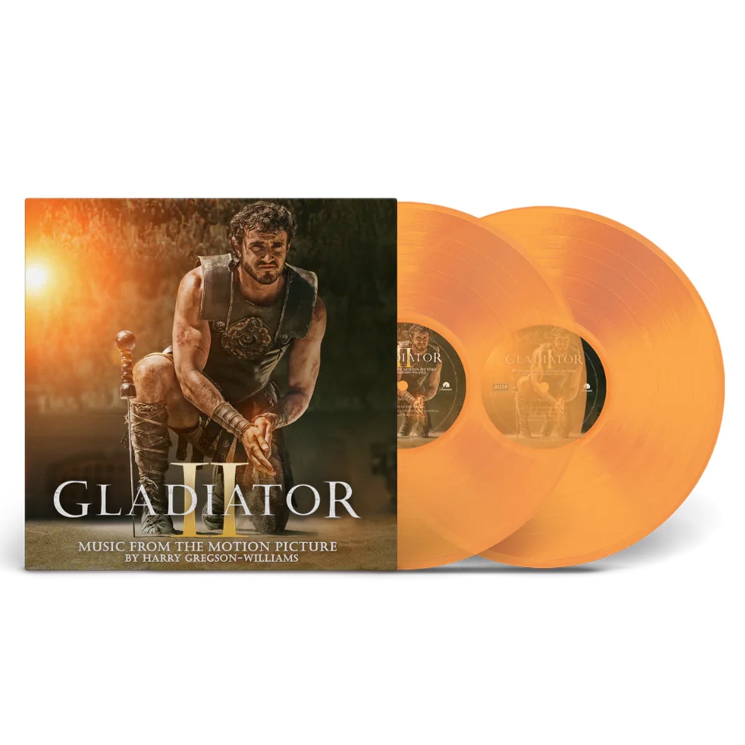 Gladiator II (Original Motion Picture Soundtrack) Music by Harry Gregson-Williams (Translucent Orange Vinyl 2LP)