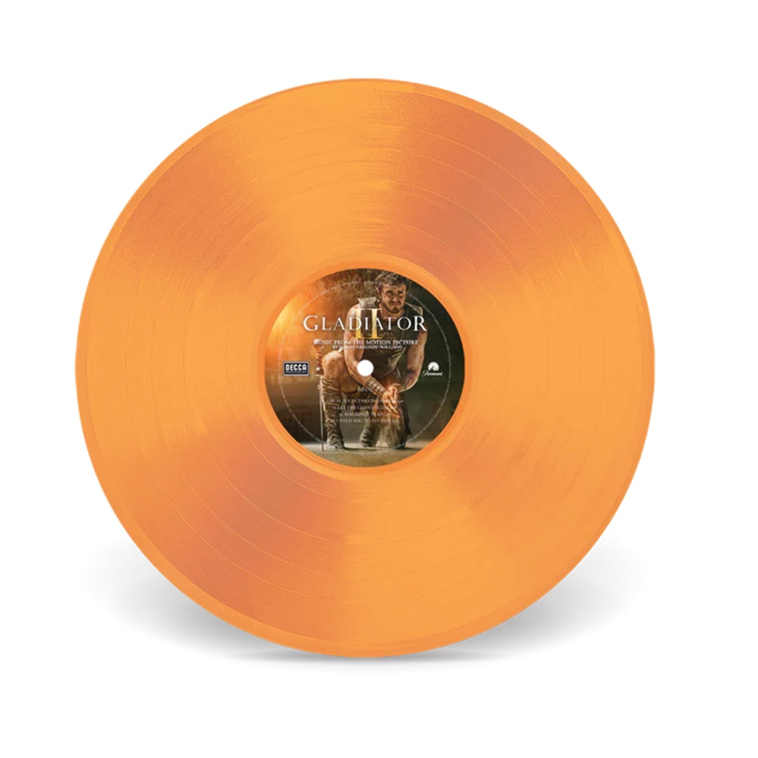 Gladiator II (Original Motion Picture Soundtrack) Music by Harry Gregson-Williams (Translucent Orange Vinyl 2LP)