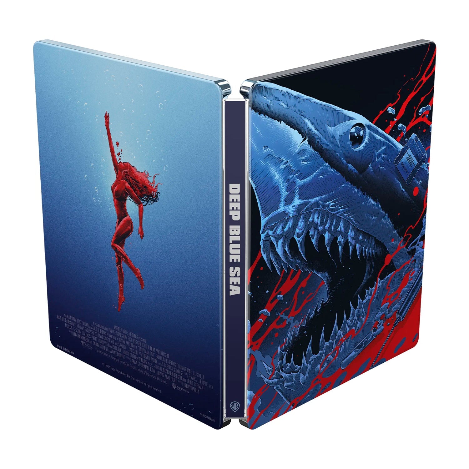 Глубокое синее море (1999) (англ. язык) (4K UHD + Blu-ray) Steelbook