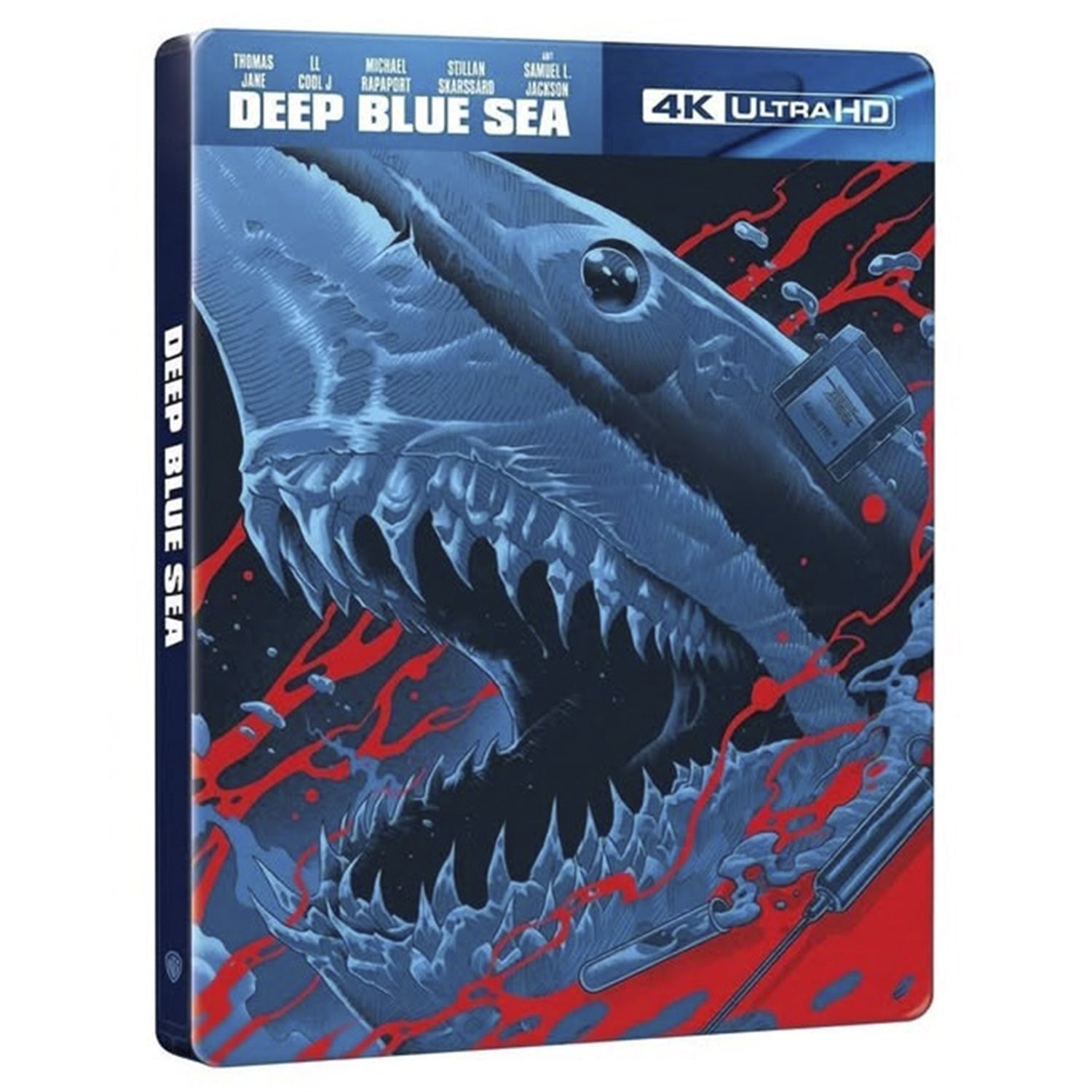 Глубокое синее море (1999) (англ. язык) (4K UHD + Blu-ray) Steelbook
