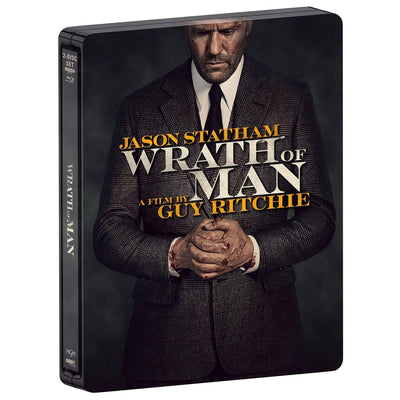 Гнев человеческий (2021) (англ. язык) (4K UHD + Blu-ray) Steelbook