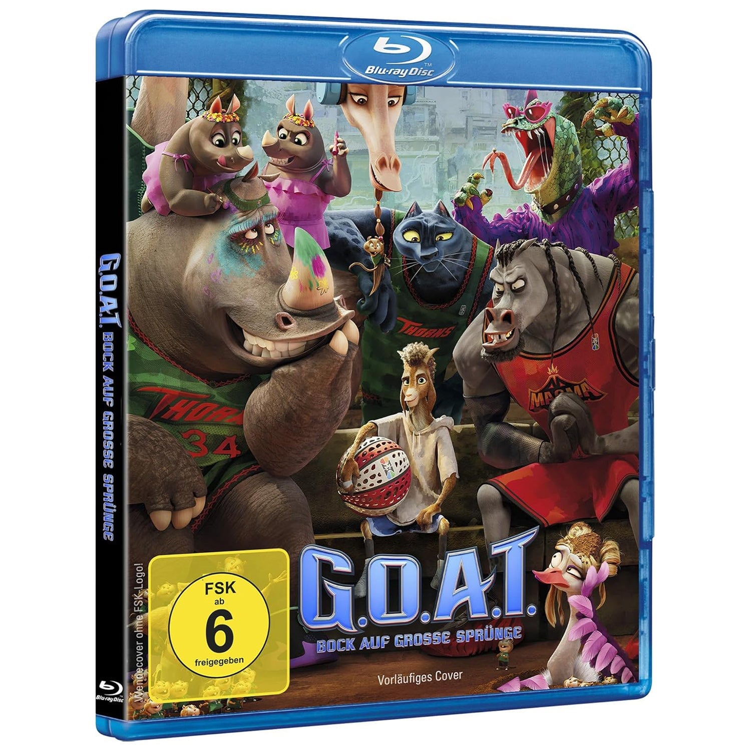 GOAT: Мечтай по-крупному (2026) (англ. язык) (Blu-ray)