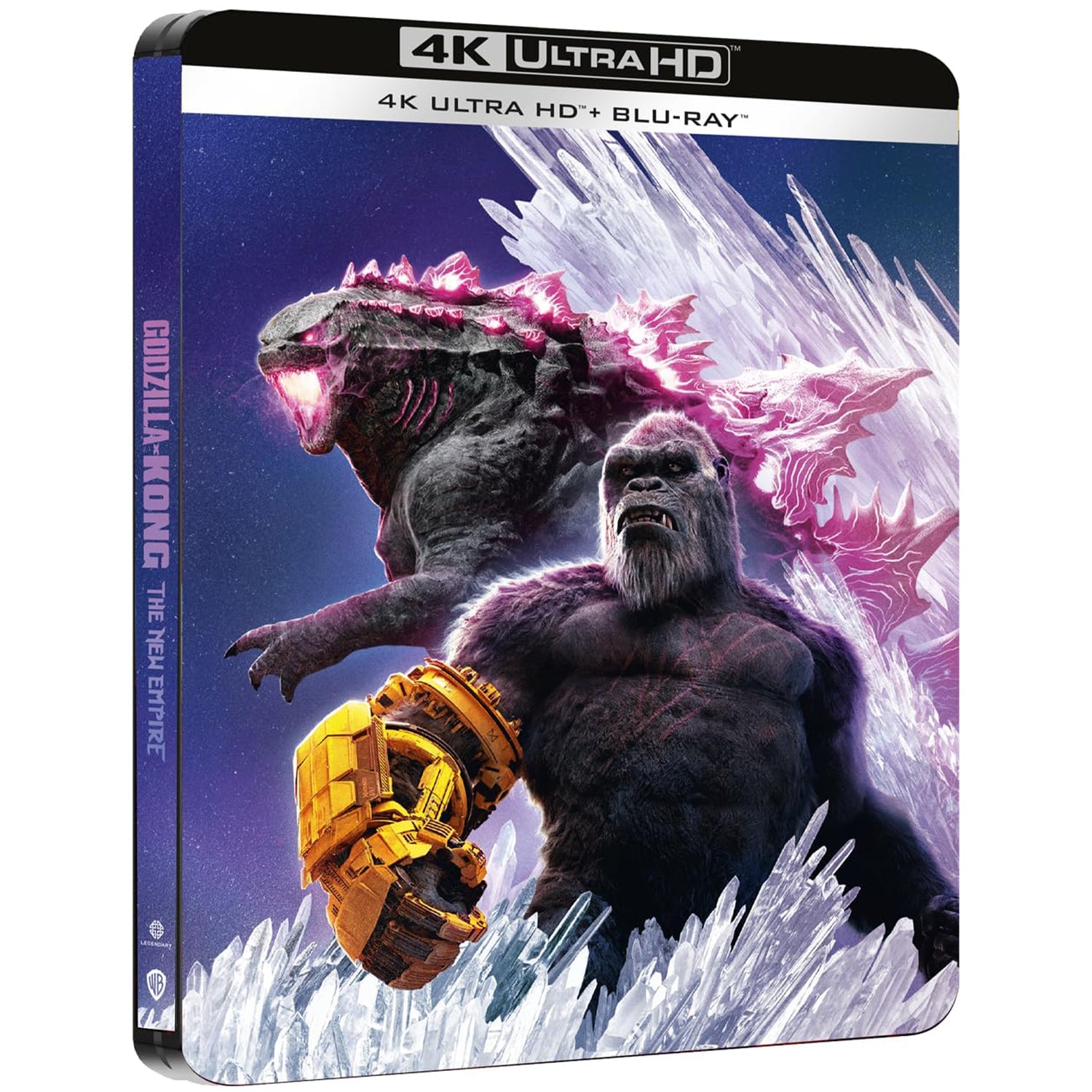 Годзилла и Конг: Новая империя (2024) (англ. язык) (4K UHD + Blu-ray) Steelbook