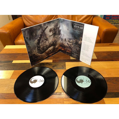 Godzilla Minus One -1.0 (Original Soundtrack) Music by Naoki Sato (Black Vinyl 2LP)