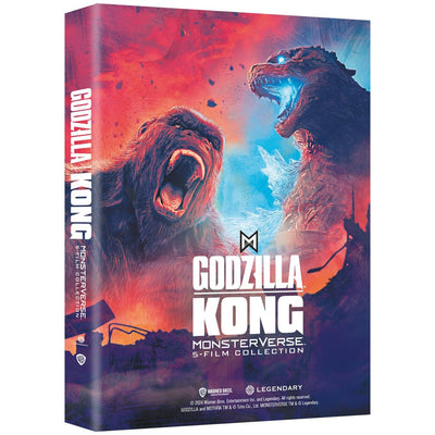 Годзилла/Конг Вселенная монстров: Коллекция 5 фильмов (англ. язык) (4K UHD + Bonus Blu-ray) Collector's Edition DigiPack