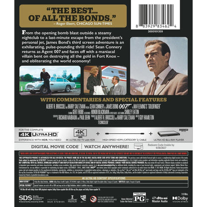 Голдфингер (1964) (англ. язык) (4K UHD Blu-ray)