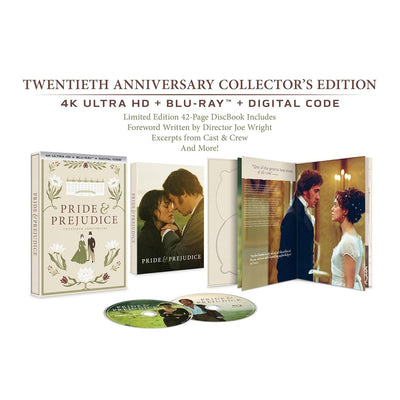 Гордость и предубеждение (2005) (англ. язык) (4K UHD + Blu-ray) [20th Anniversary] DigiBook Collector's Giftset