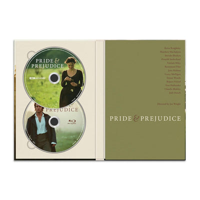 Гордость и предубеждение (2005) (англ. язык) (4K UHD + Blu-ray) [20th Anniversary] DigiBook Collector's Giftset