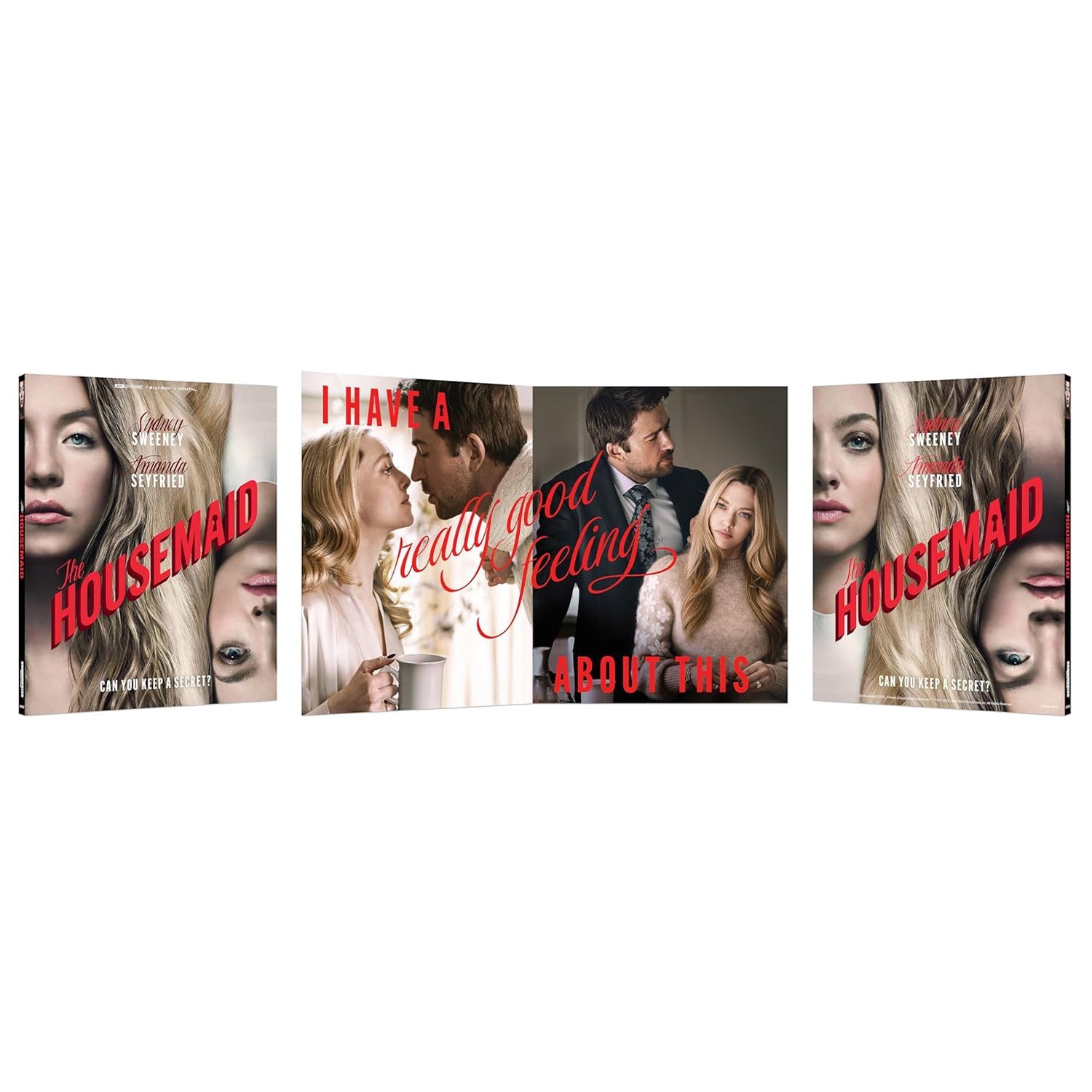 Горничная (2025) (англ. язык) (4K UHD + Blu-ray) Exclusive DigiPack