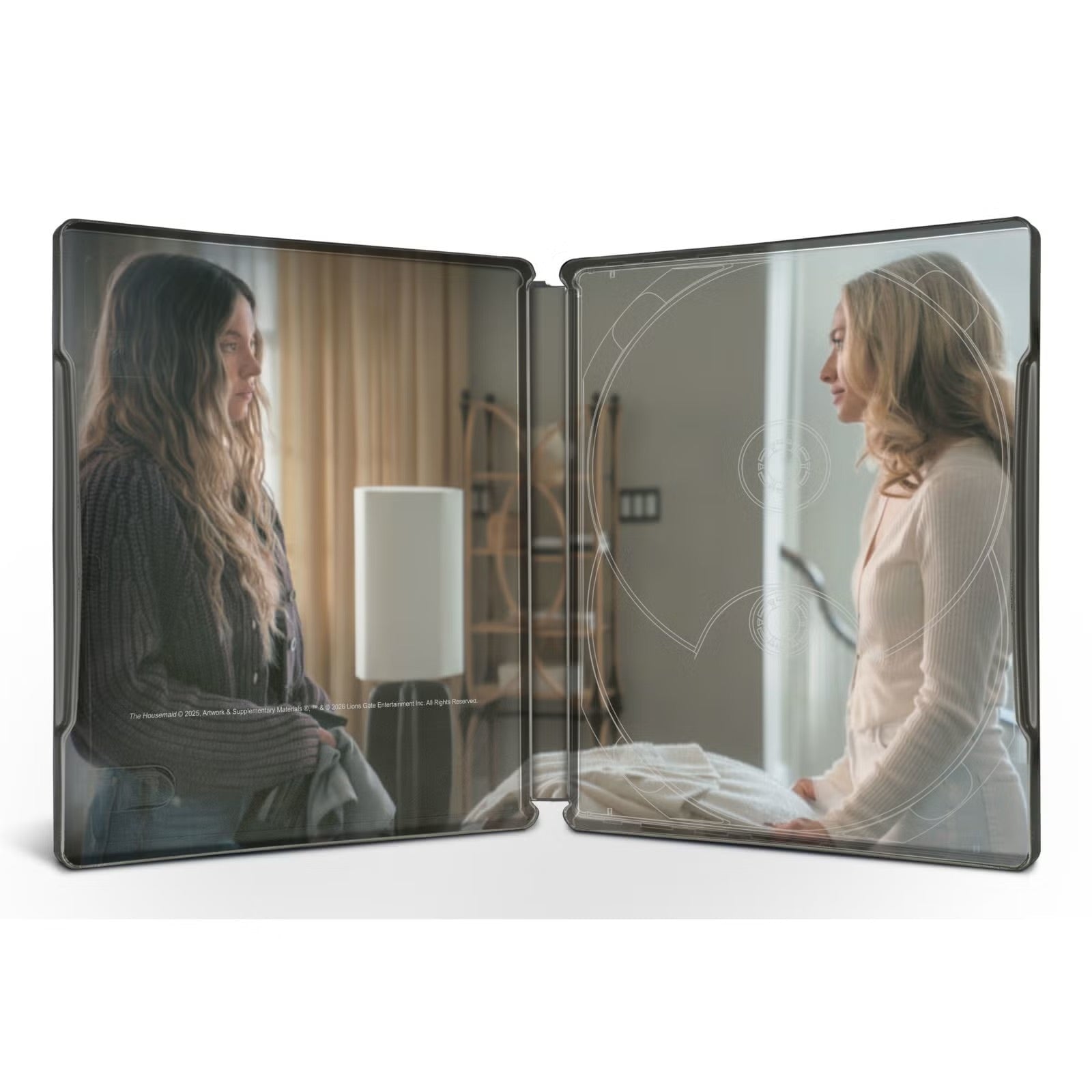 Горничная (2025) (англ. язык) (4K UHD + Blu-ray) Steelbook