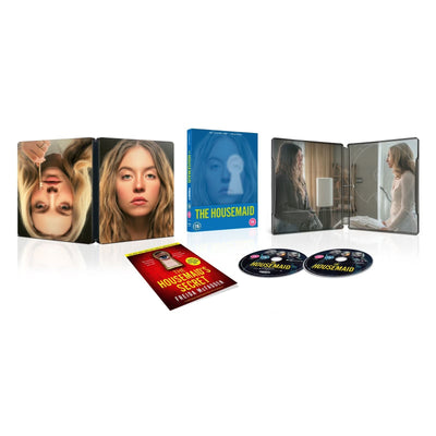 Горничная (2025) (англ. язык) (4K UHD + Blu-ray) Steelbook