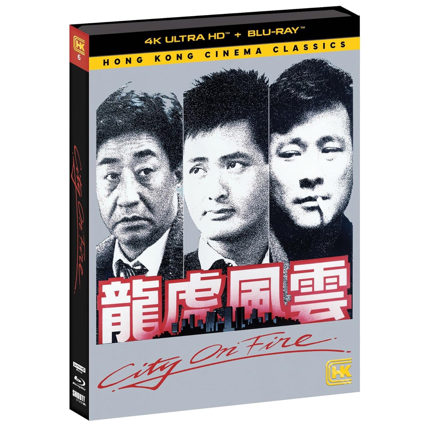 Город в огне (1987) (англ. язык) (4K UHD + Blu-ray) [Hong Kong Cinema Classics #6]