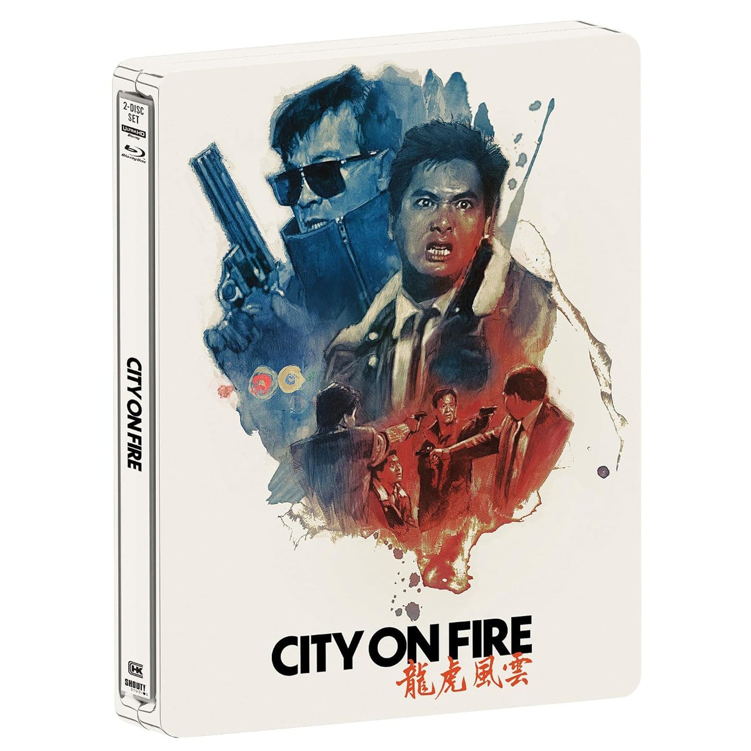 Город в огне (1987) (англ. язык) (4K UHD + Blu-ray) Steelbook