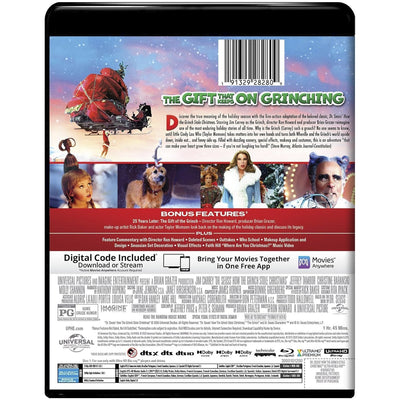 Гринч – похититель Рождества (2000) (англ. язык) (4K UHD + Blu-ray) [25th Anniversary]