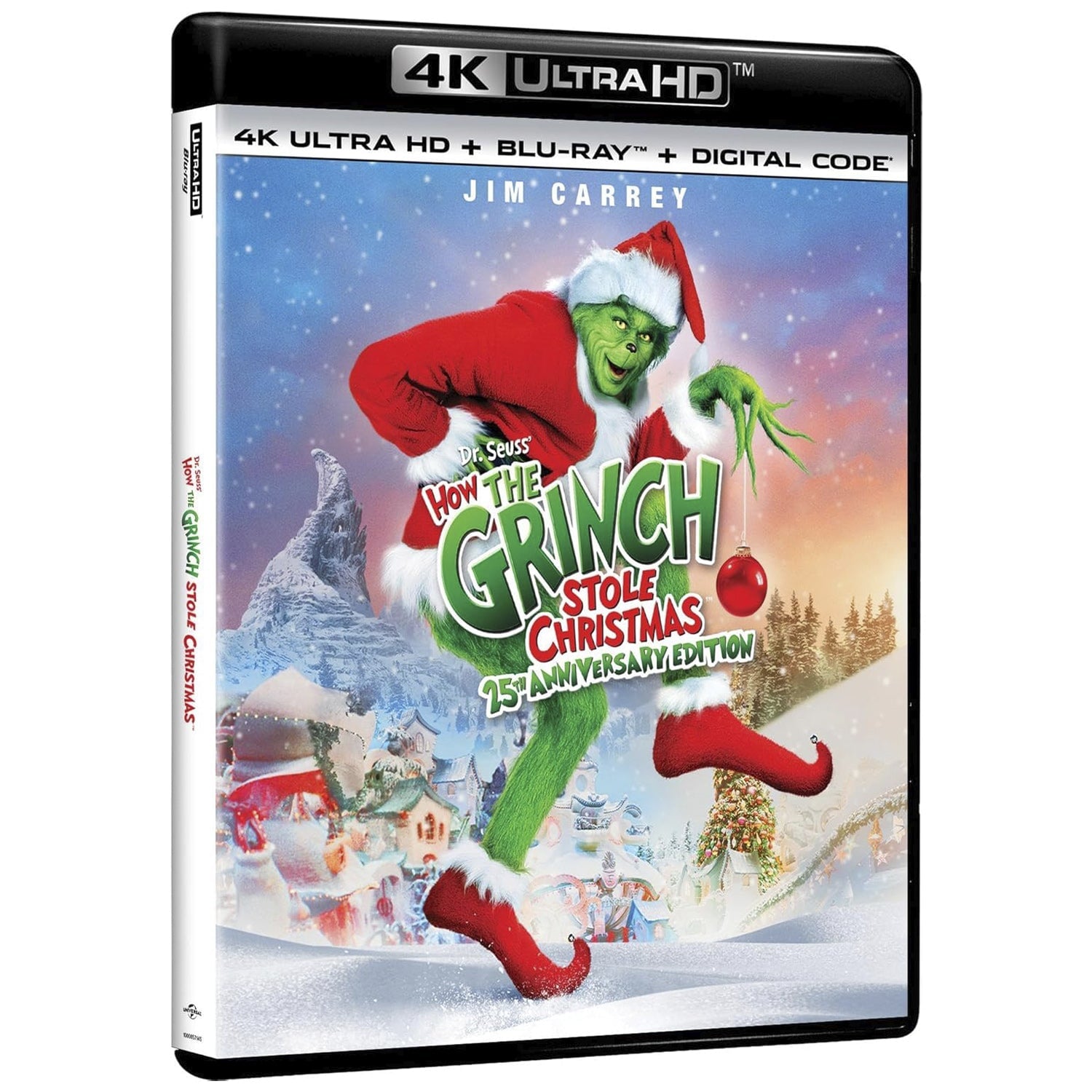 How the Grinch Stole Christmas (2000) (4K UHD + Blu-ray) [25th ...