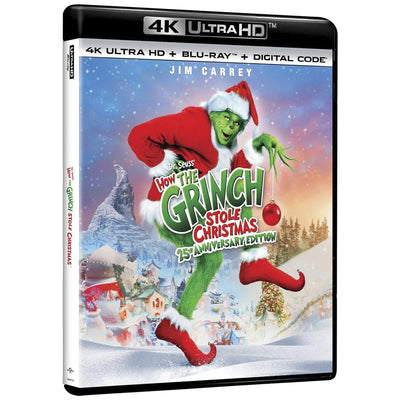 Гринч – похититель Рождества (2000) (англ. язык) (4K UHD + Blu-ray) [25th Anniversary]