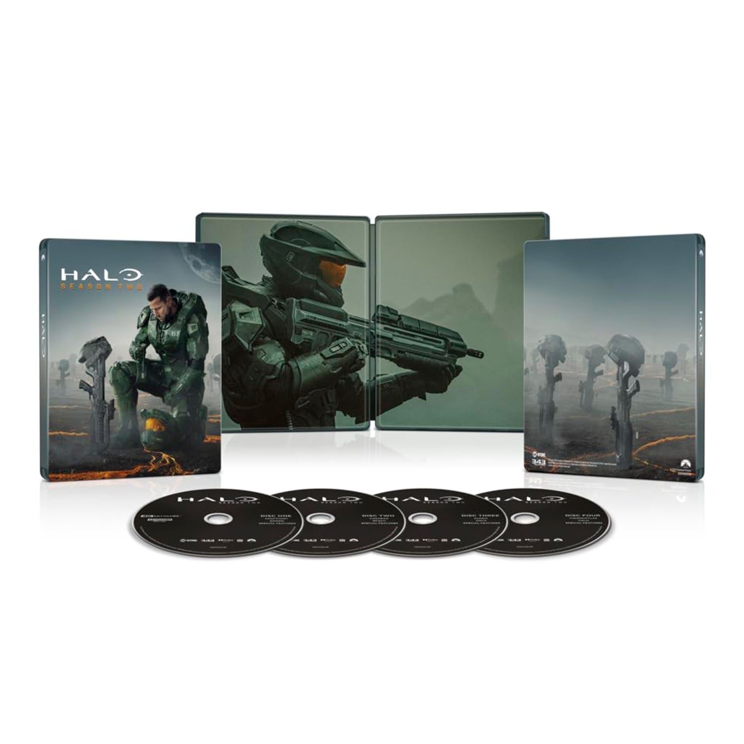 Halo: Season Two (2024) (англ. язык) (4K UHD Blu-ray) Steelbook