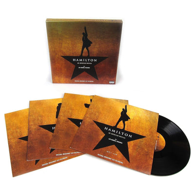 Hamilton: Original Broadway Cast Recording (Vinyl 4LP) Boxset