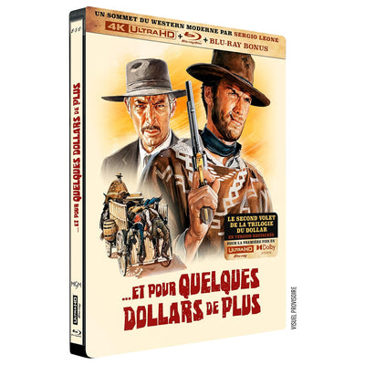 For a Few Dollars More (1965) (4K UHD + Blu-ray + Bonus Blu-ray) Steelbook