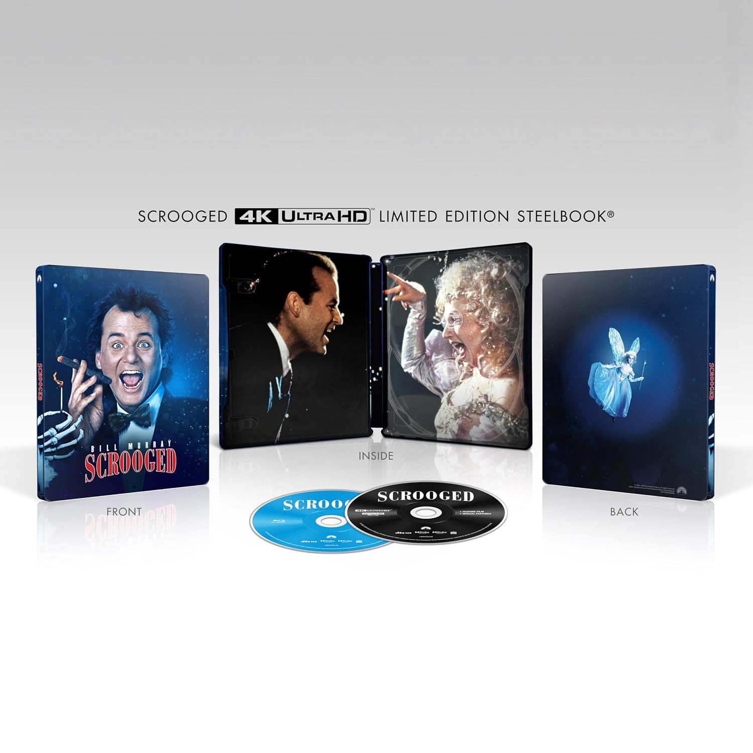 Новая рождественская сказка (1988) (англ. язык) (4K UHD + Blu-ray) Steelbook