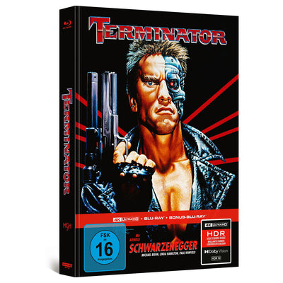 The Terminator (1984) (4K UHD + Blu-ray + Bonus Blu-ray) Mediabook [Cover B]