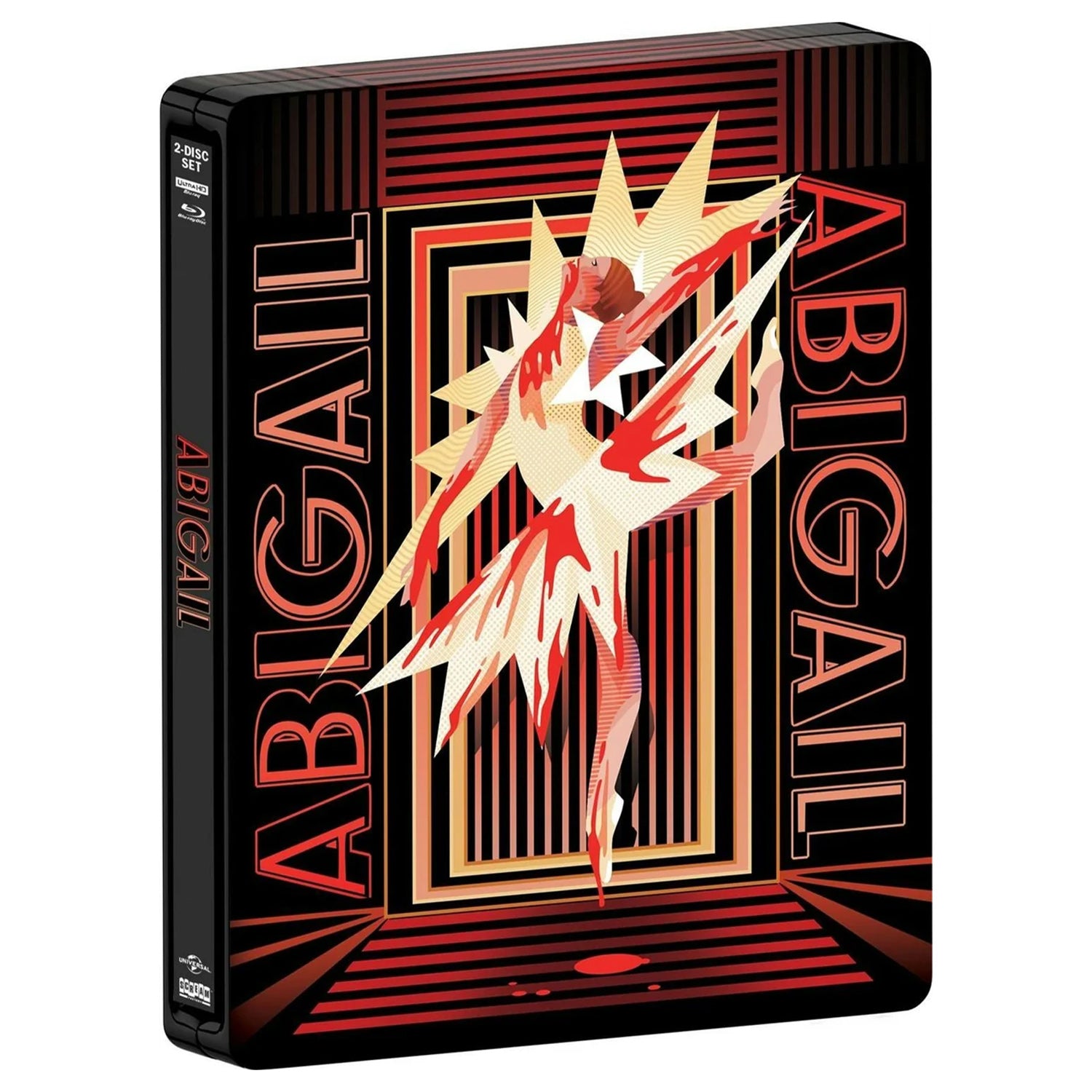 Ебіґейл (2024) (англ. мова) (4K UHD + Blu-ray) Steelbook