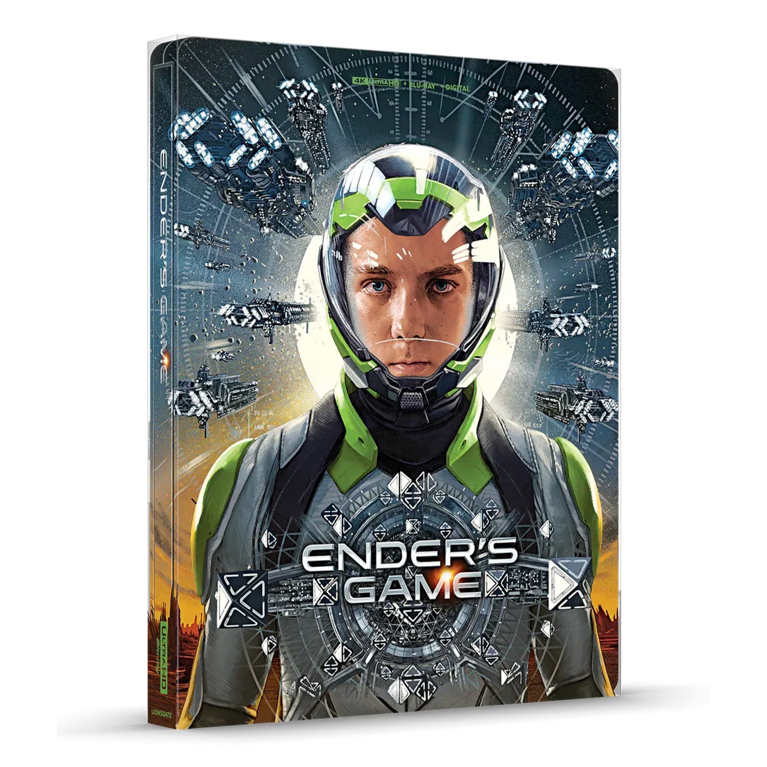 Игра Эндера (2013) (англ. язык) (4K UHD + Blu-ray) Steelbook